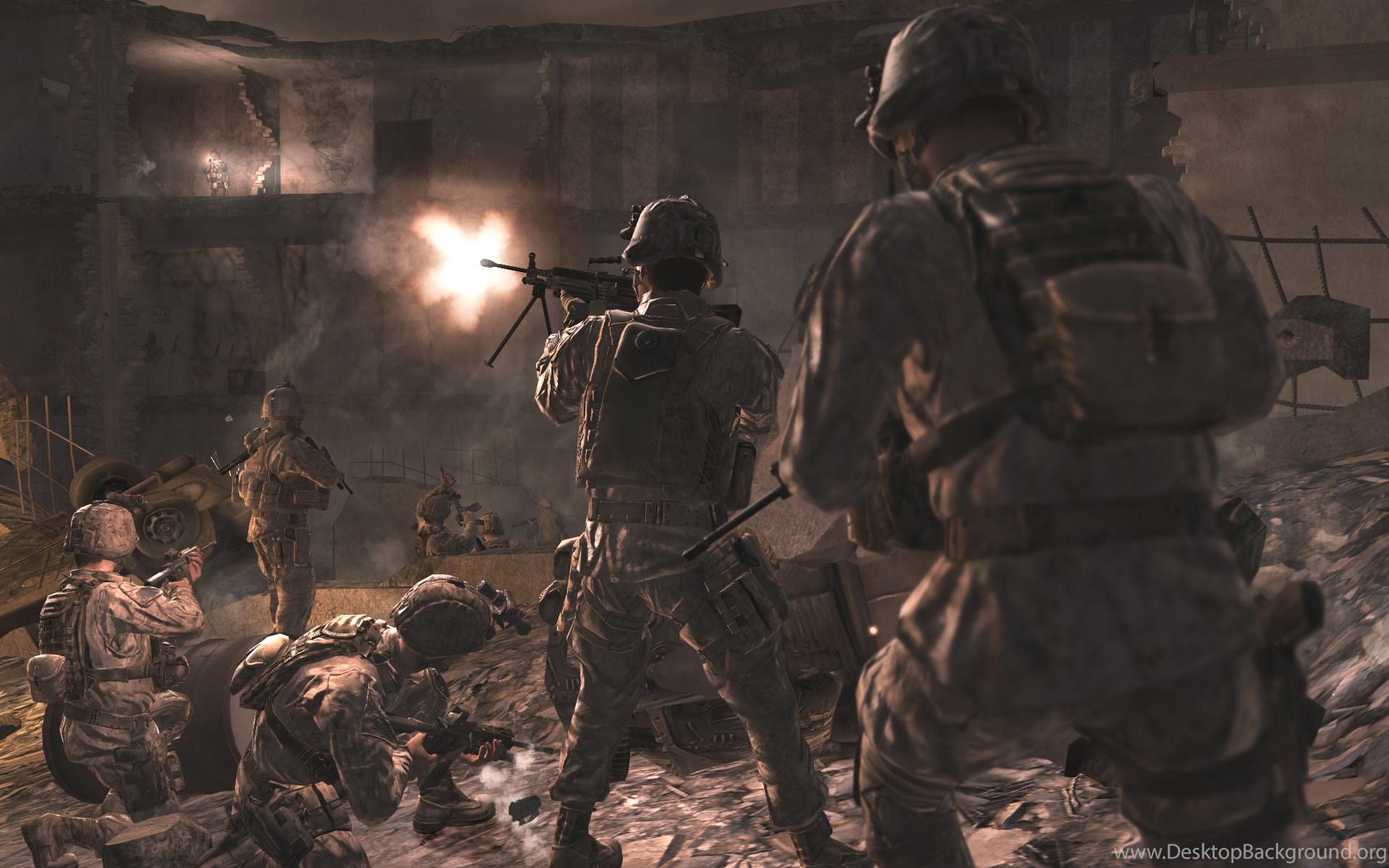 Call Of Duty 4 Modern Warfare Call Of Duty Wallpapers Desktop
