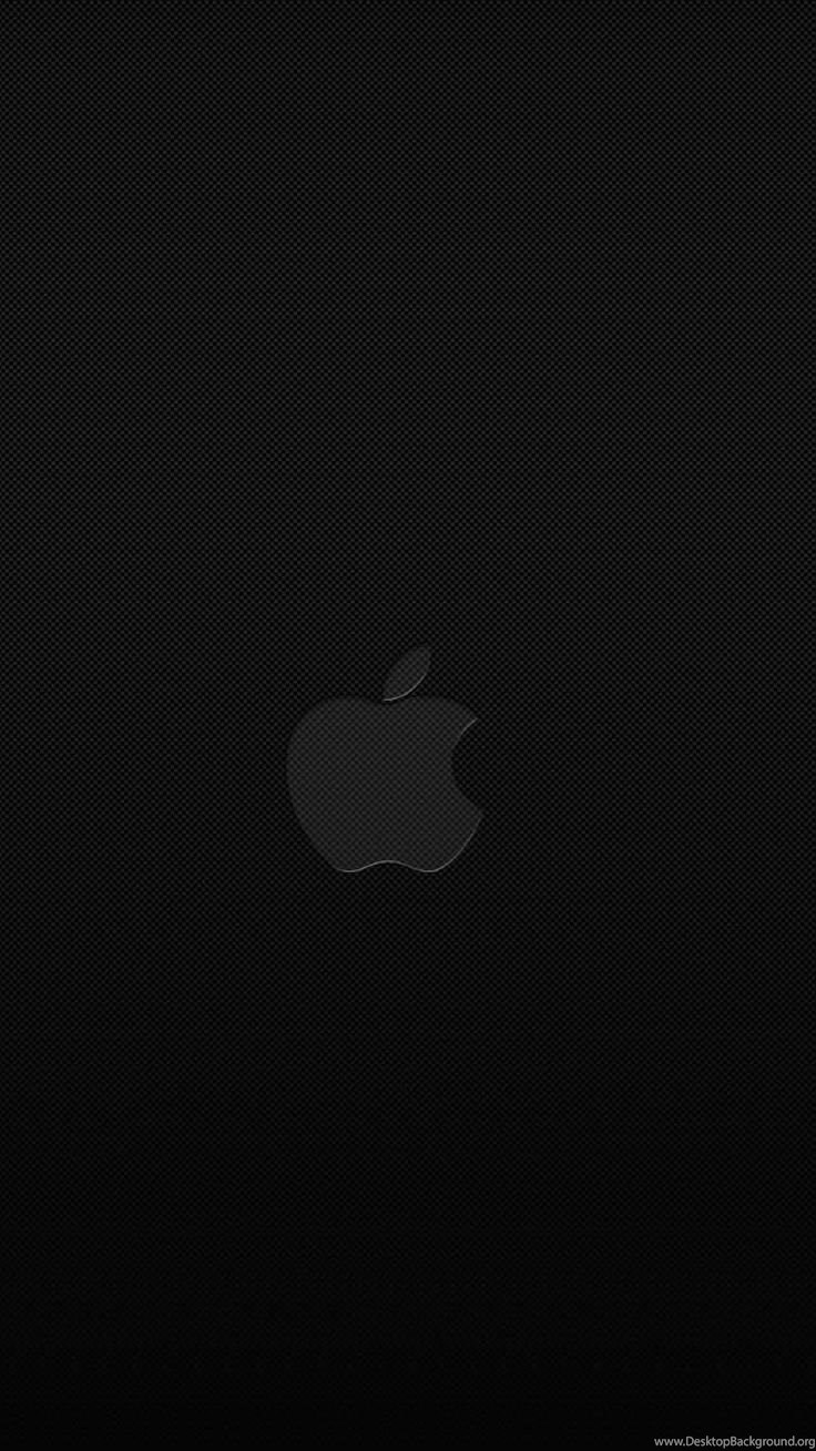 iphone 6 750x1334 black apple logo