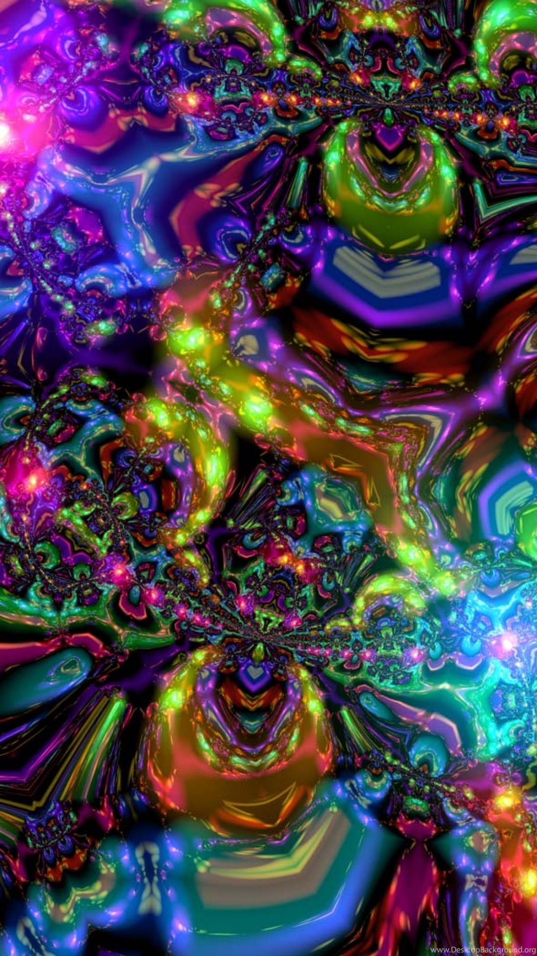 Trippy Psychedelic iPhone 5 Wallpapers Desktop Background