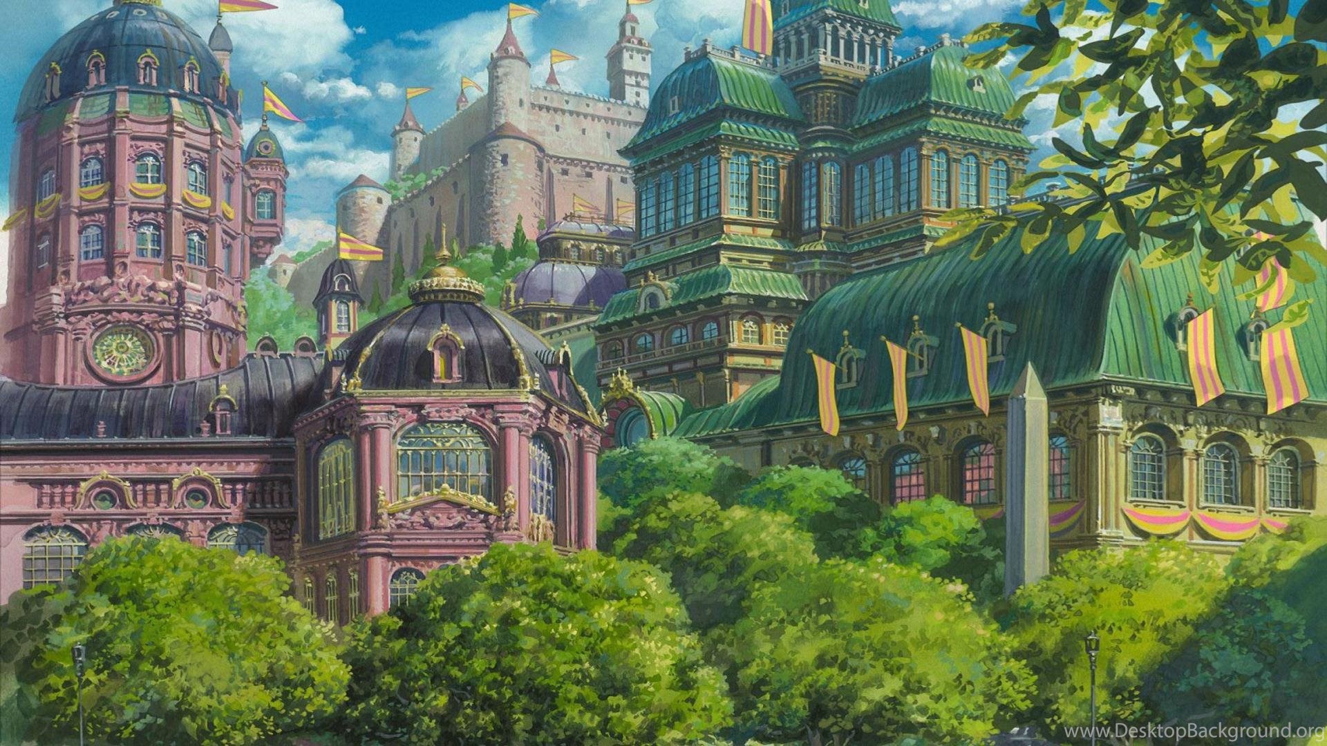 HOWL S MOVING CASTLE WALLPAPER ( Desktop Background