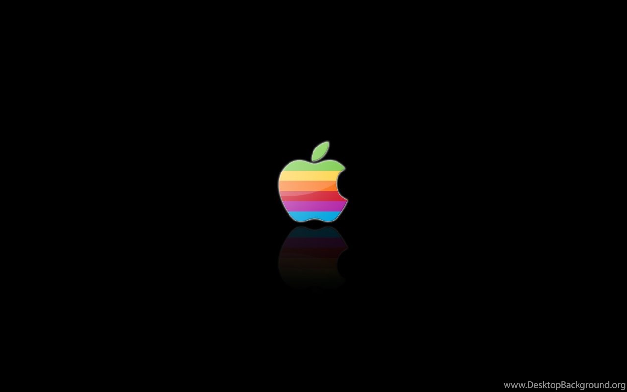 Apple Rainbow Logo A Photo On Flickriver Desktop Background