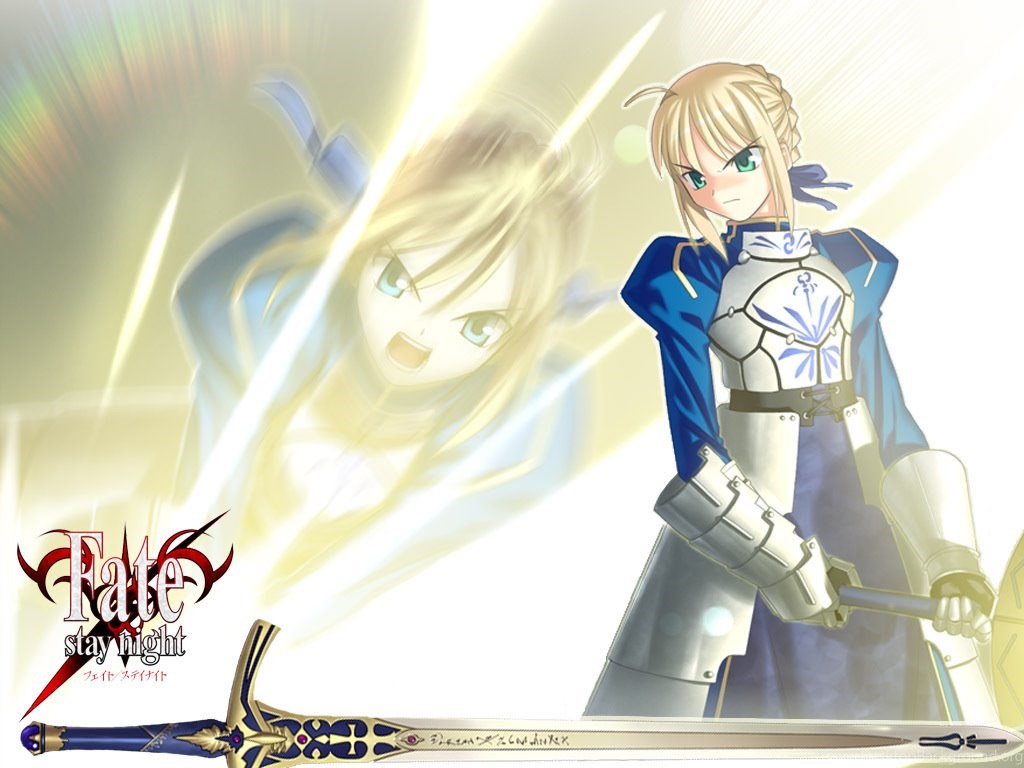 Image Saber And Caliburn Fate Stay Night Wallpaper Jpg Type Desktop Background