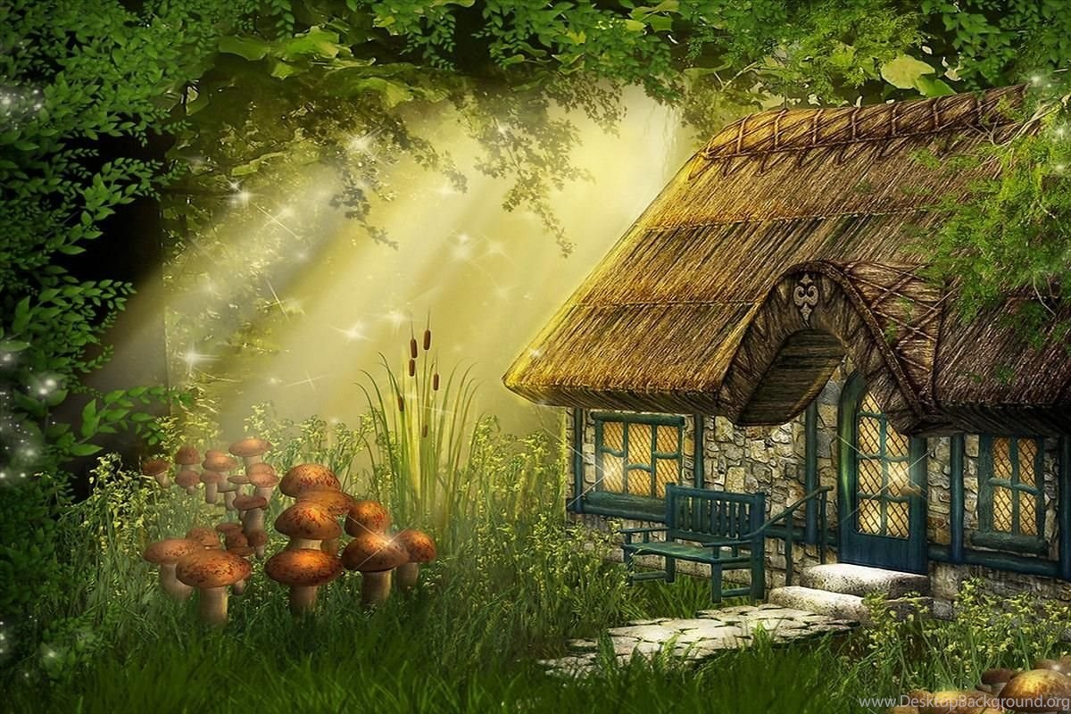 Сказочная деревня картинки