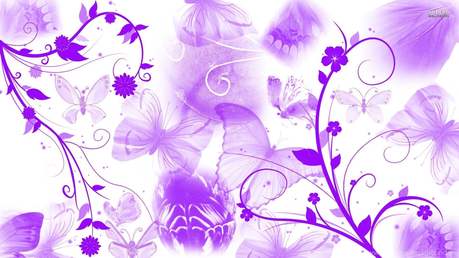 Purple Butterfly Background Images 7014 HD Wallpapers Site Desktop
