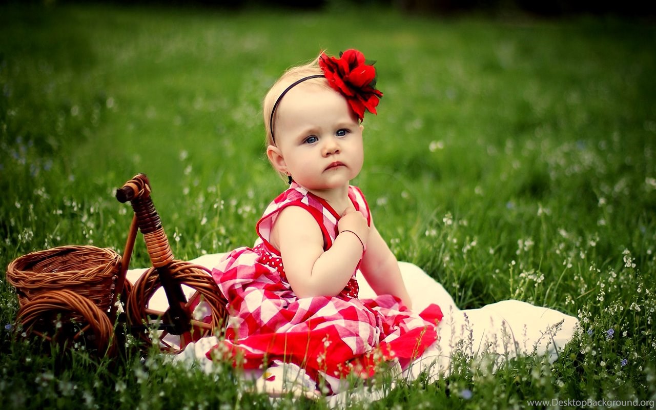 New Born Sweet Baby Girl Photos Hd Free Download Desktop Background