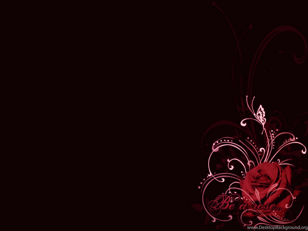 Red Rose With Black Backgrounds Wallpapers Cave Desktop Background