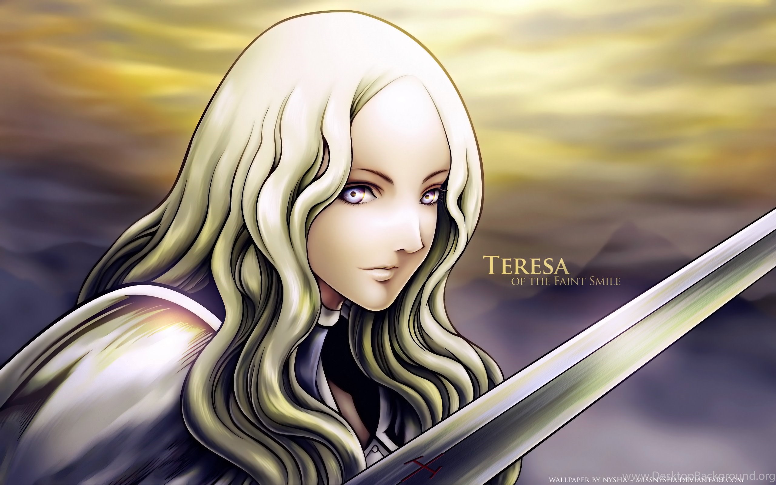 Image Claymore Teresa Anime Manga Of The Faint Smile Desktop Images, Photos, Reviews