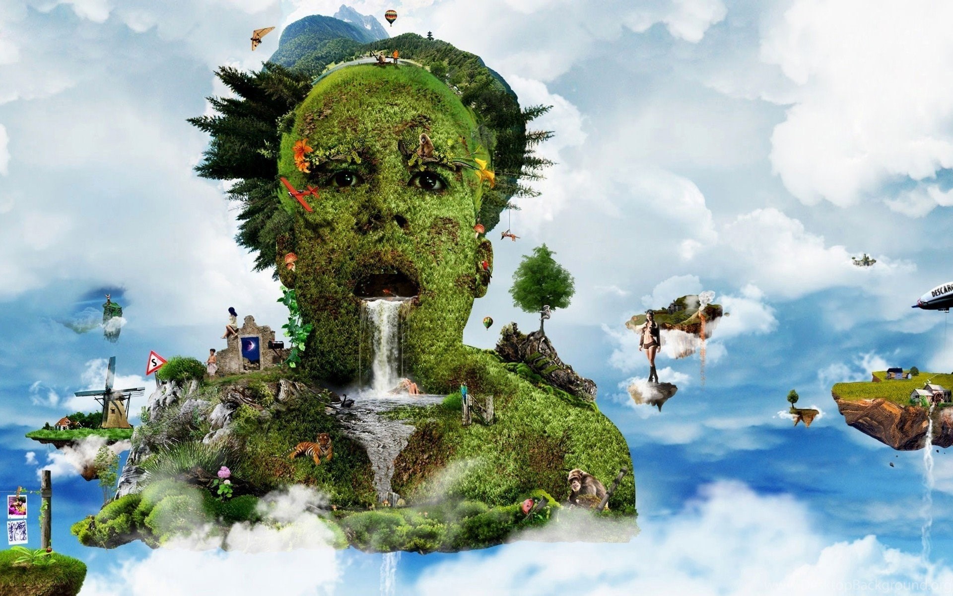 Creative Art Wallpapers: Green Environmental Issues Mac ...