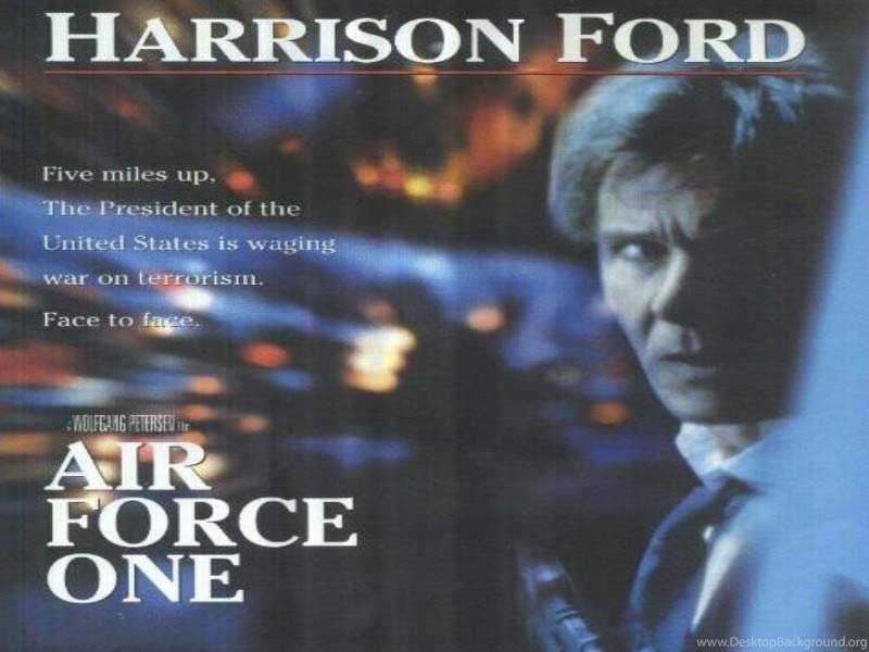 Air Force One Movie Posters Desktop Background