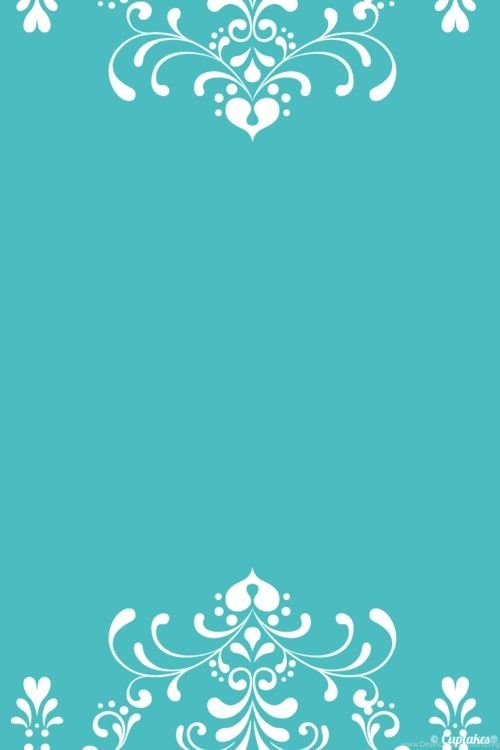 Turquoise Tiffany Blue Pattern Edge Iphone Phone Wallpapers Desktop Background