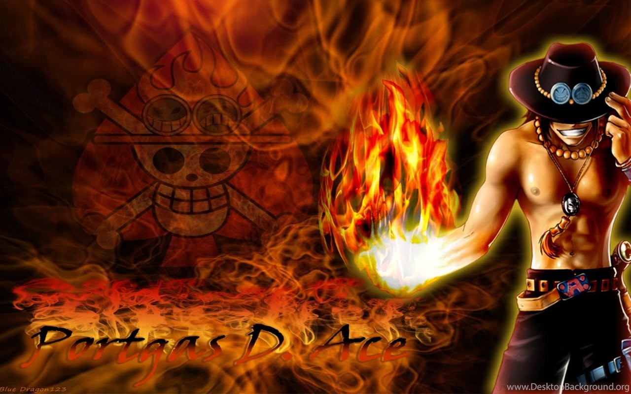 Fire Fist Ace The Anime Kingdom Wallpapers 37059442 Fanpop Desktop Background