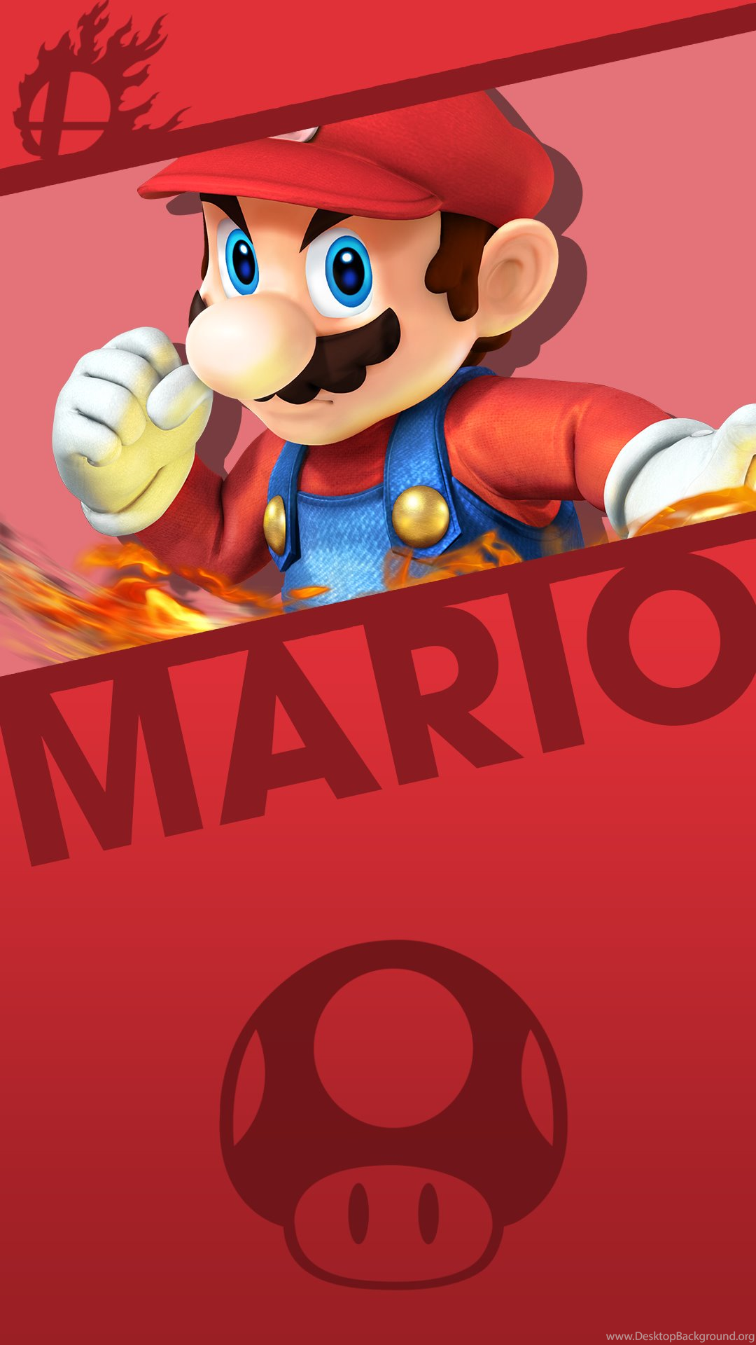 Mario Smash Bros. Phone Wallpapers By MrThatKidAlex24 On DeviantArt Desktop Background