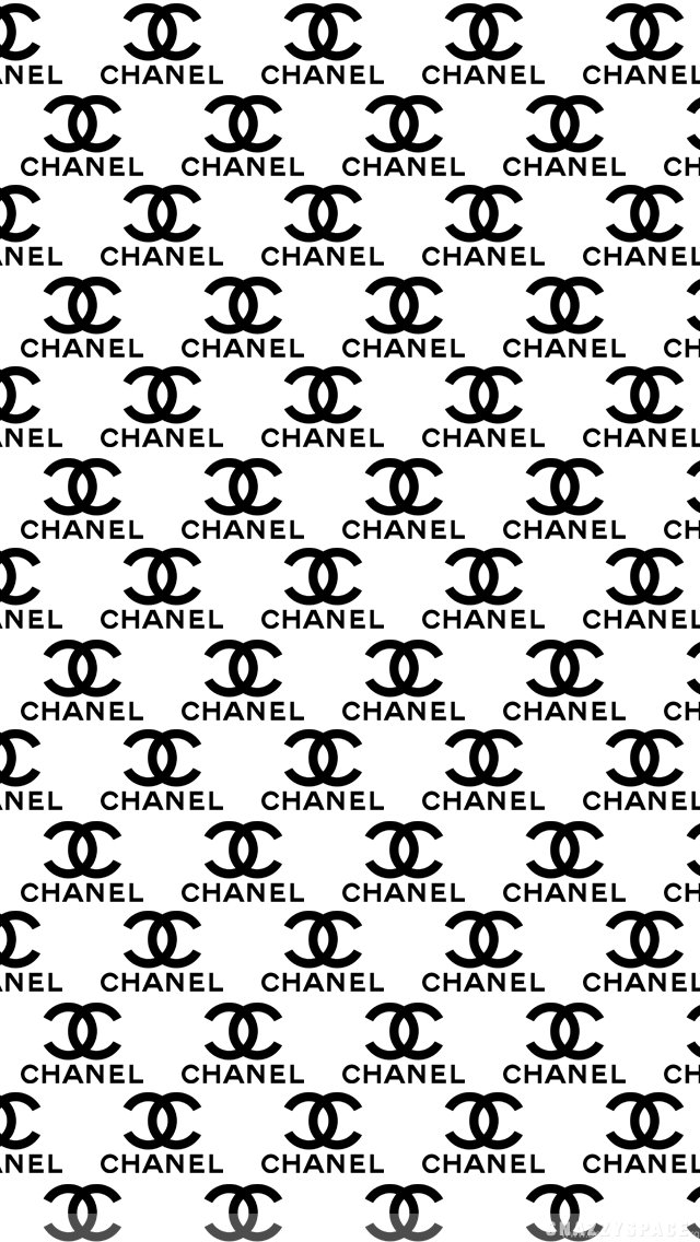 White Black Chanel Iphone Wallpapers Desktop Background