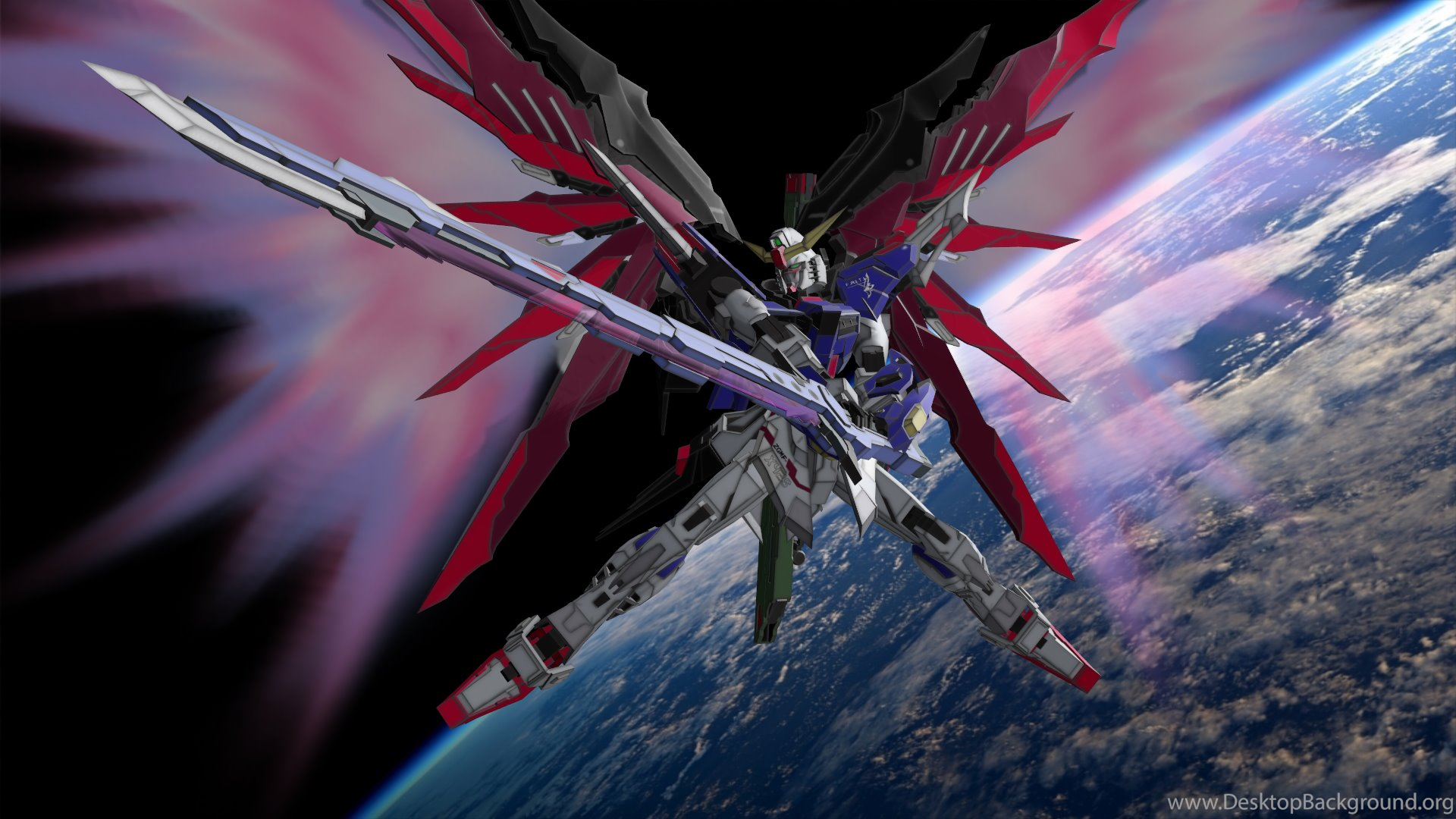 Mmd Zgmf X 42s Destiny Gundam 1 By Kevinshen2 On Deviantart Desktop Background