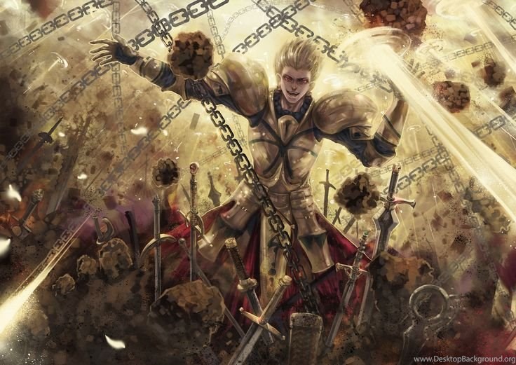 Gilgamesh fate zero anime