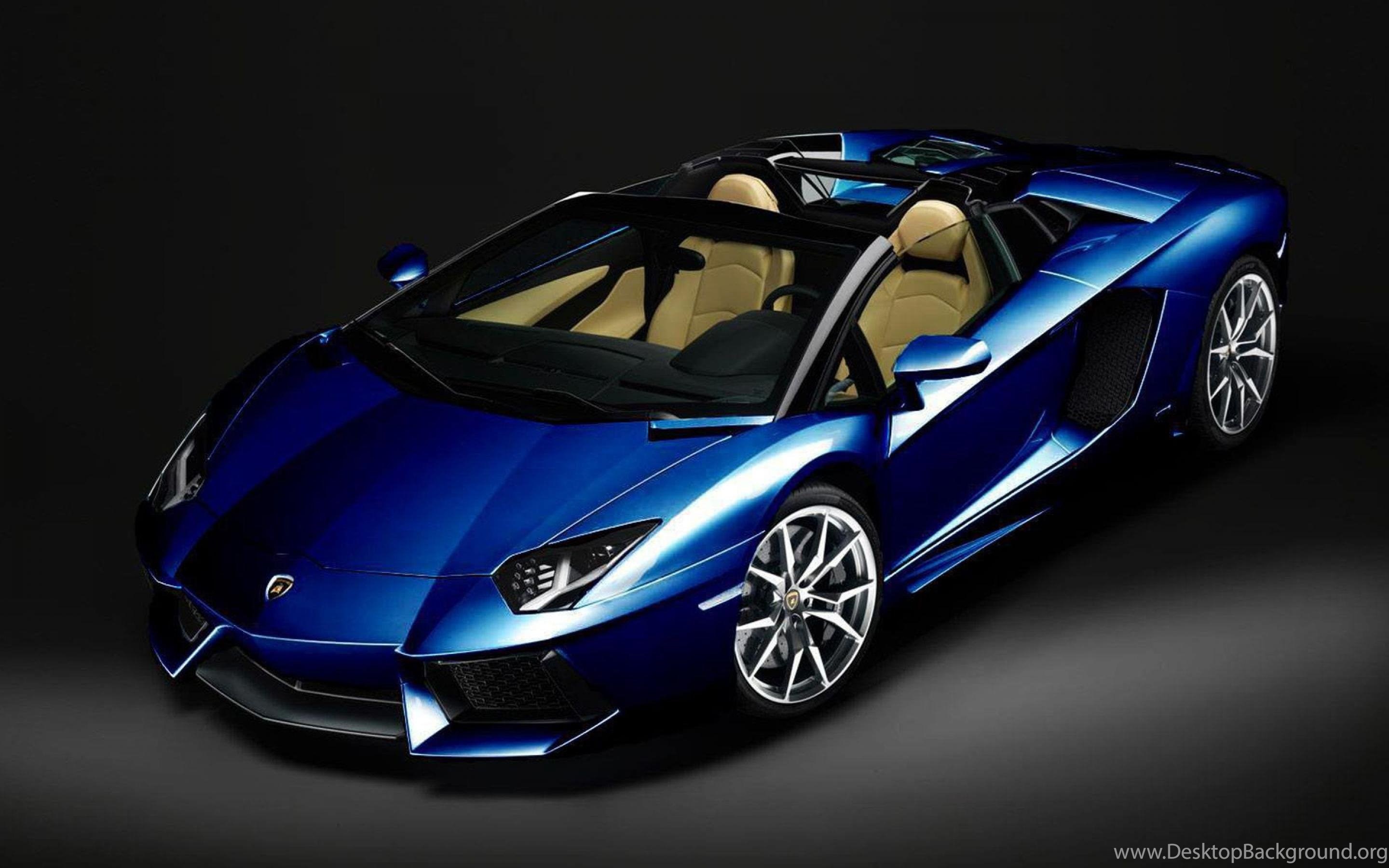 Blue Wallpaper Lamborghini Background - Wallpaper HD New