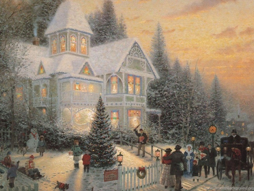 Vintage Christmas Wallpapers Desktop Background