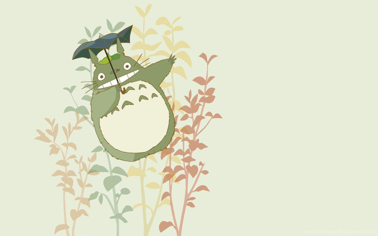 Cartoon Design Totoro PPT Backgrounds For Powerpoint Templates ...