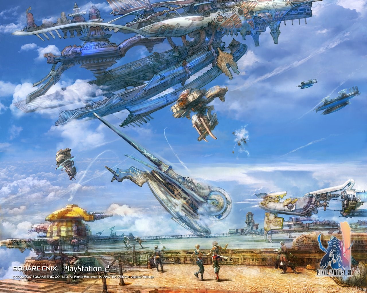 Final Fantasy XII Wallpapers Ashe, Vaan, Balthier, Fran, Basch Desktop  Background