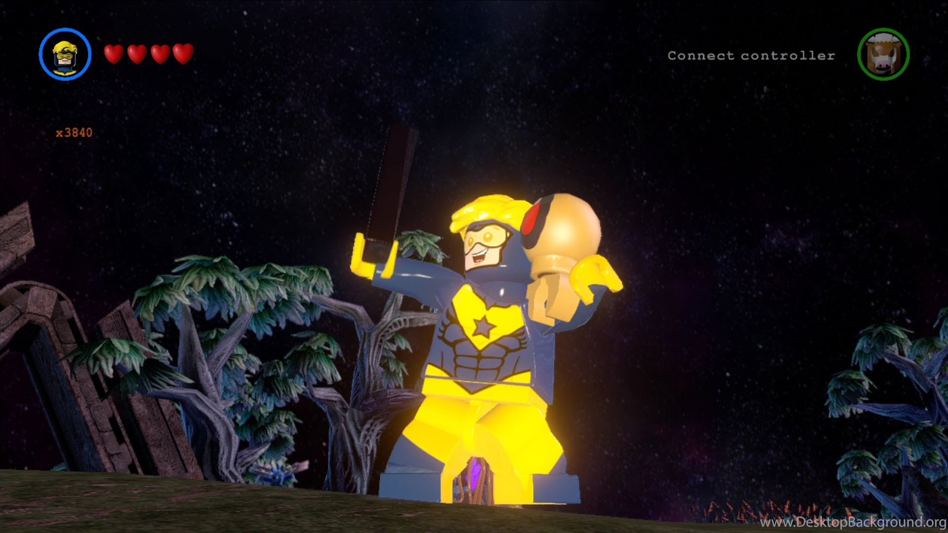 LEGO Batman 3 Beyond Gotham Booster Gold Free Roam Gameplay HD