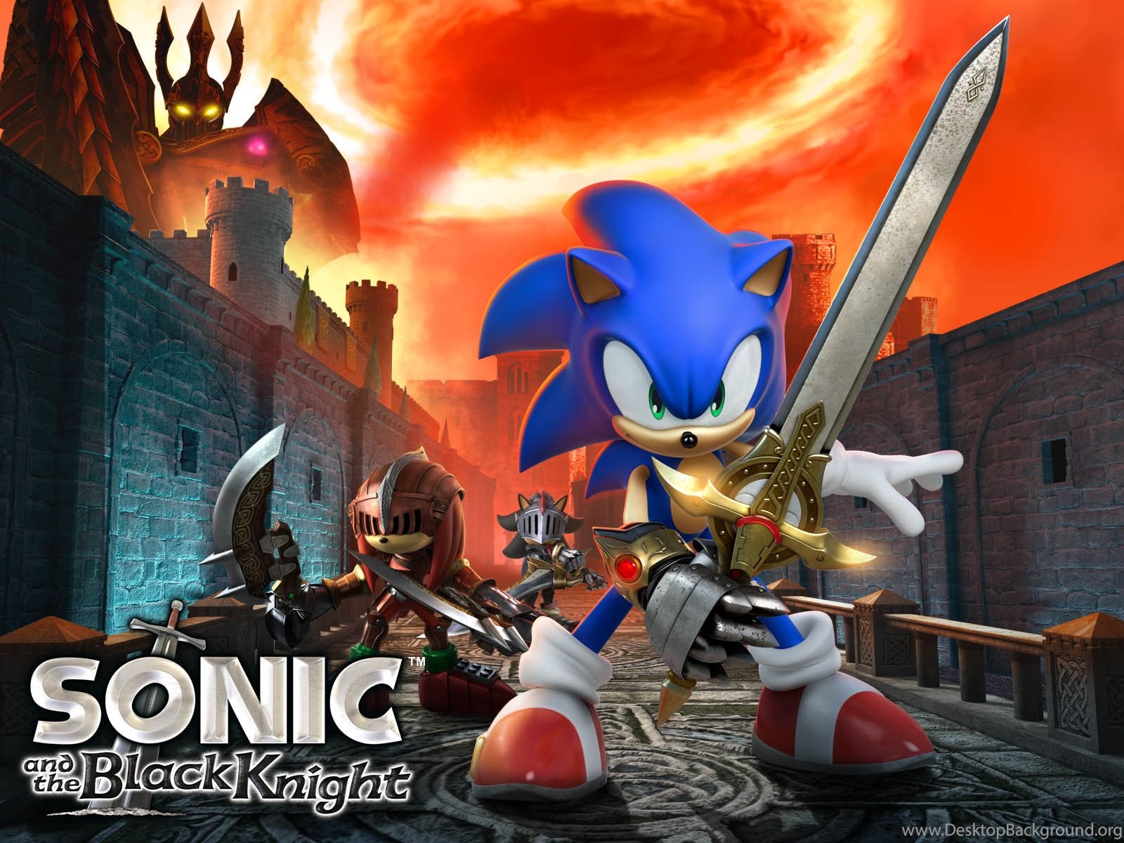 sonic and the black knight swords