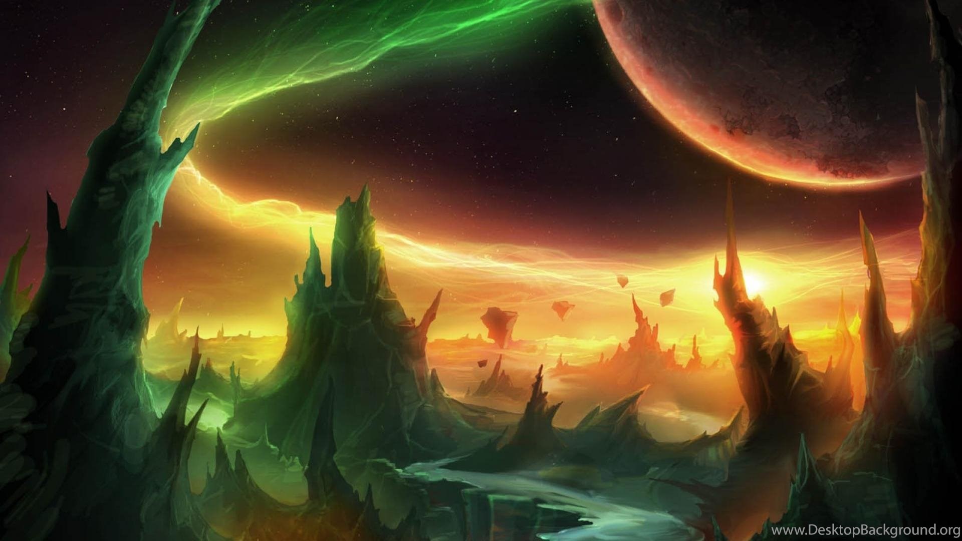World Of Warcraft The Burning Crusade Outlands Wallpapers Desktop Background