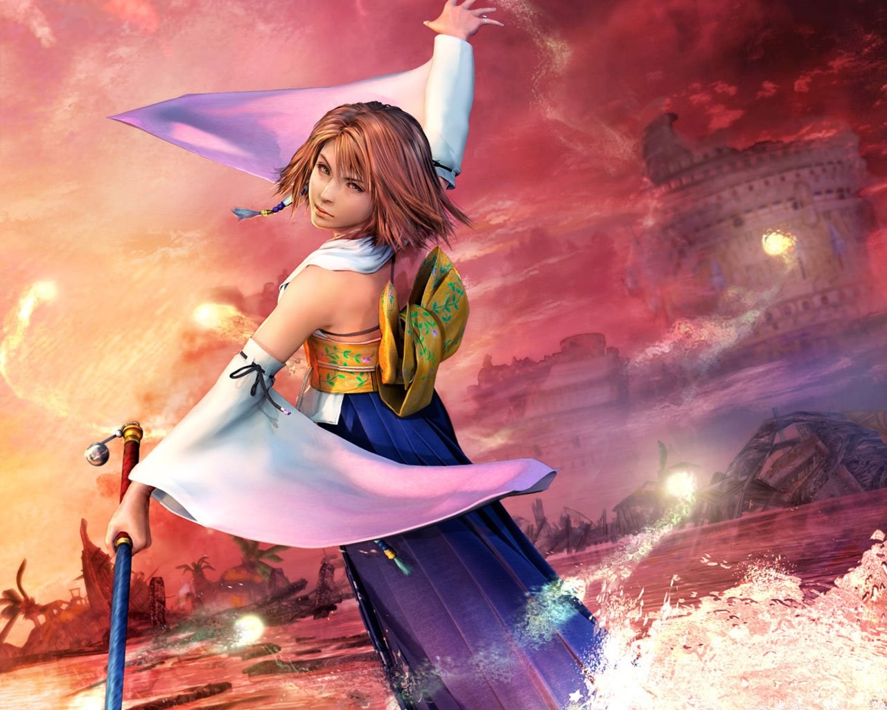 Final Fantasy X Wallpapers Tidus Yuna Rikku Wakka Lulu Auron Desktop Background
