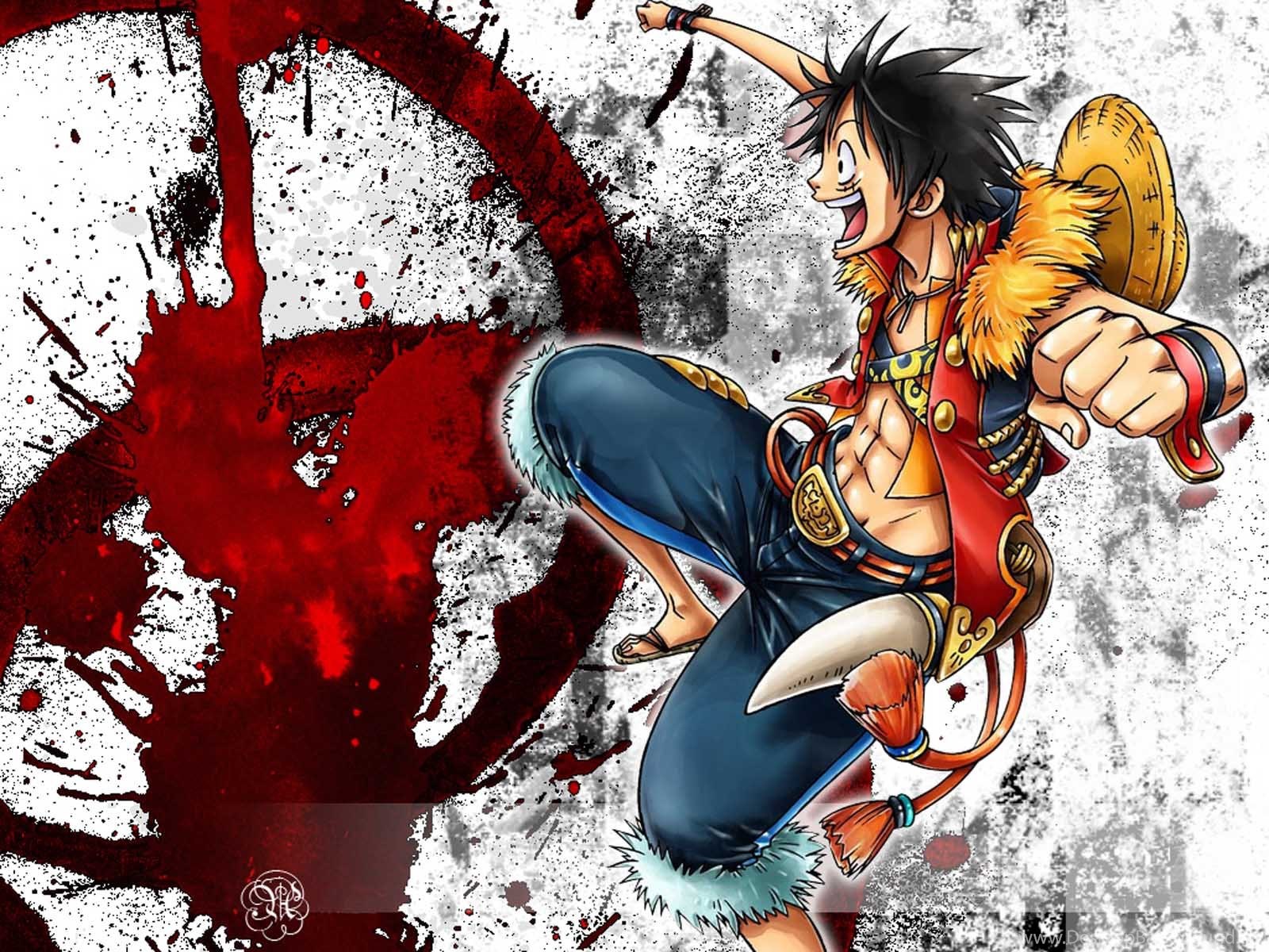 Anime Wallpaper One Piece Luffy Desktop Wallpapers Hd Resolution Desktop Background