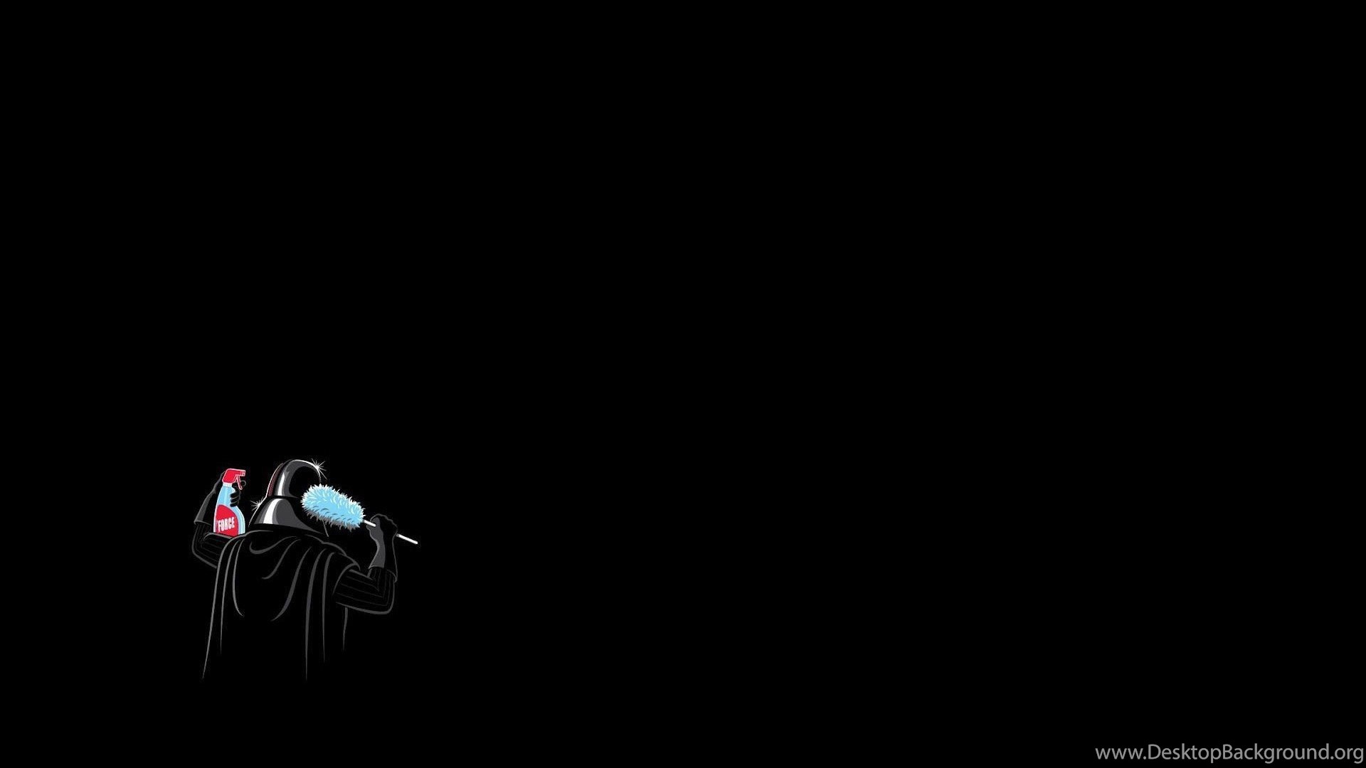 Star Wars Minimalist Darth Vadar Toilet Cleaner Hd Free Wallpapers