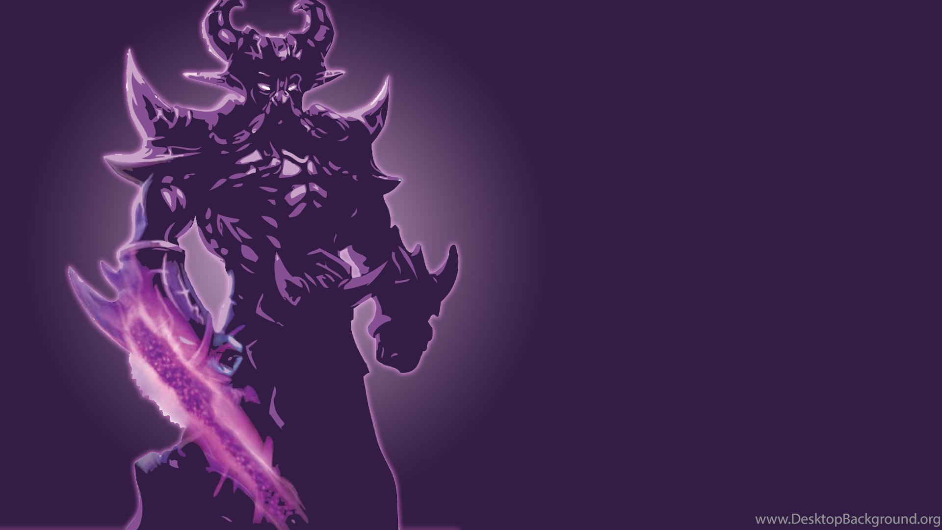 Kassadin Minimalistic Fan Art League Of Legends Wallpapers Desktop Background