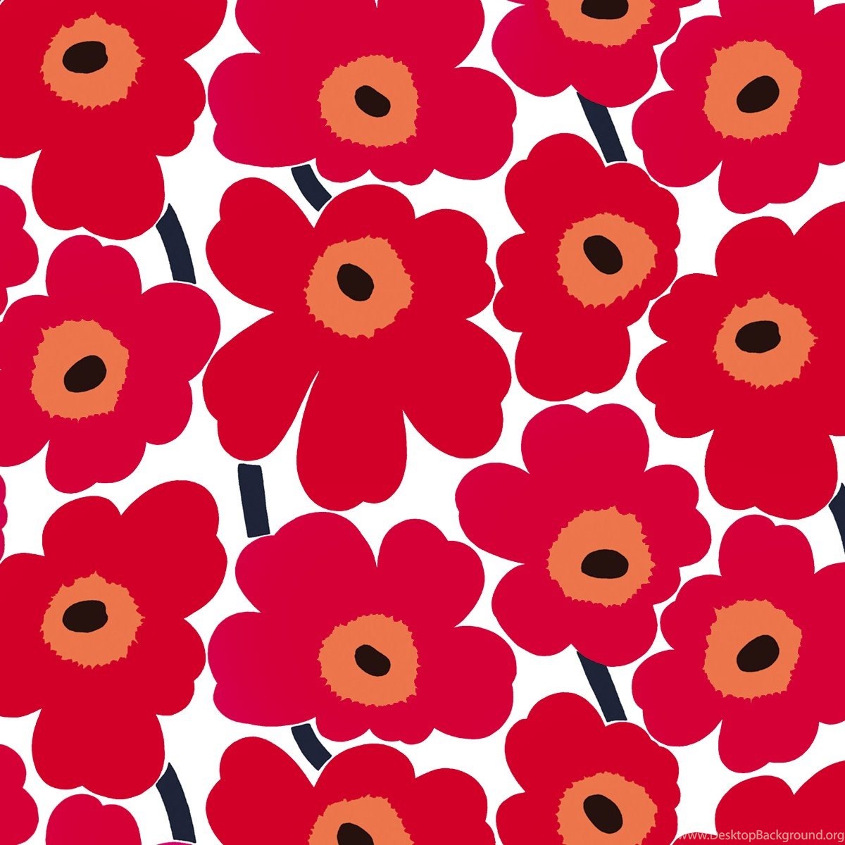 Marimekko Pieni Unikko Wallpapers Desktop Background