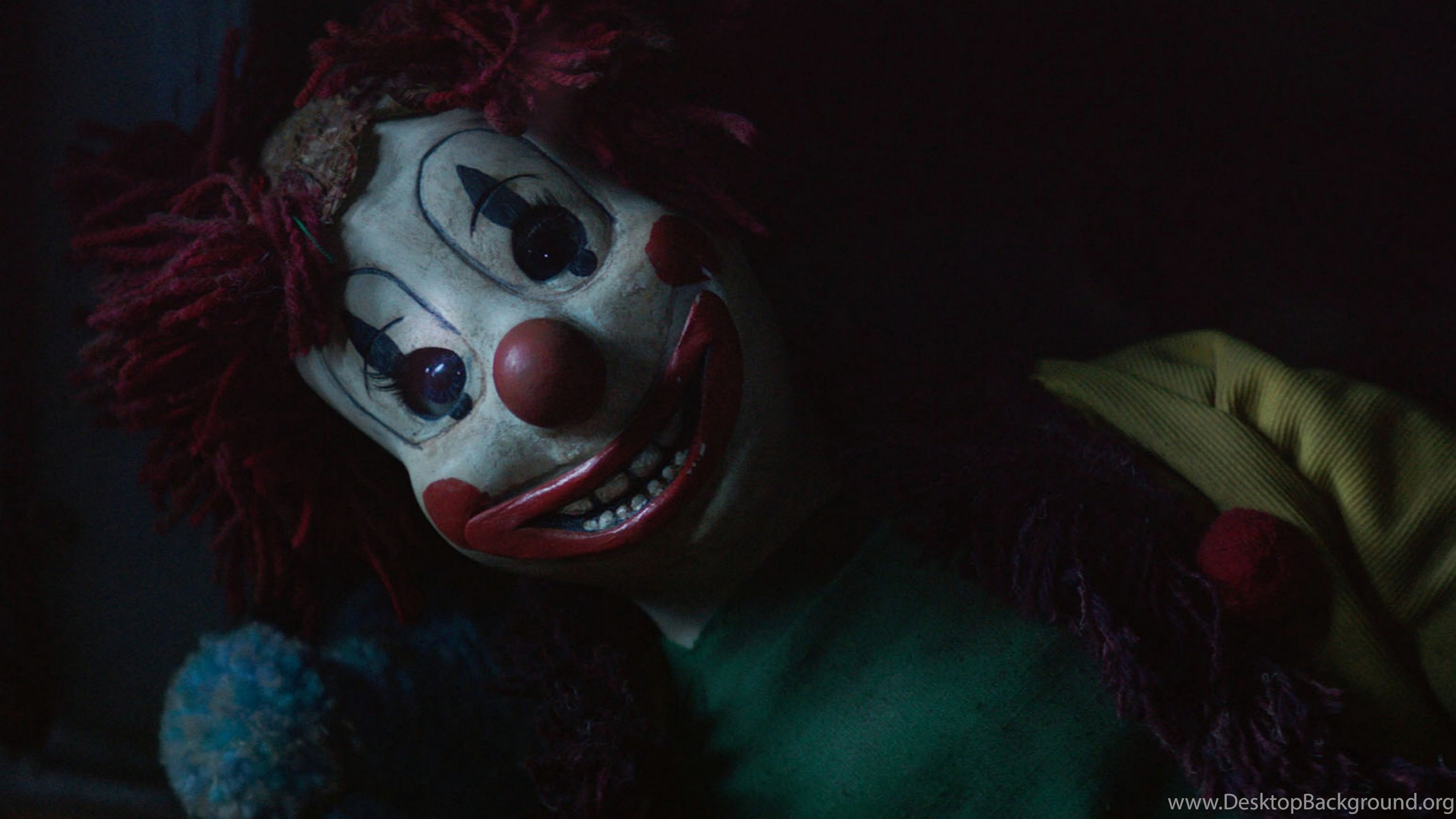 Download Wallpapers 3840x2160 Poltergeist 2015 Clown Toy
