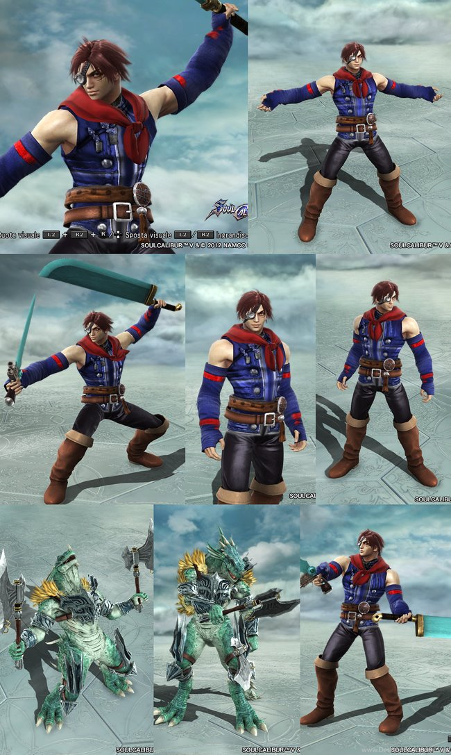 skies of arcadia vyse statue