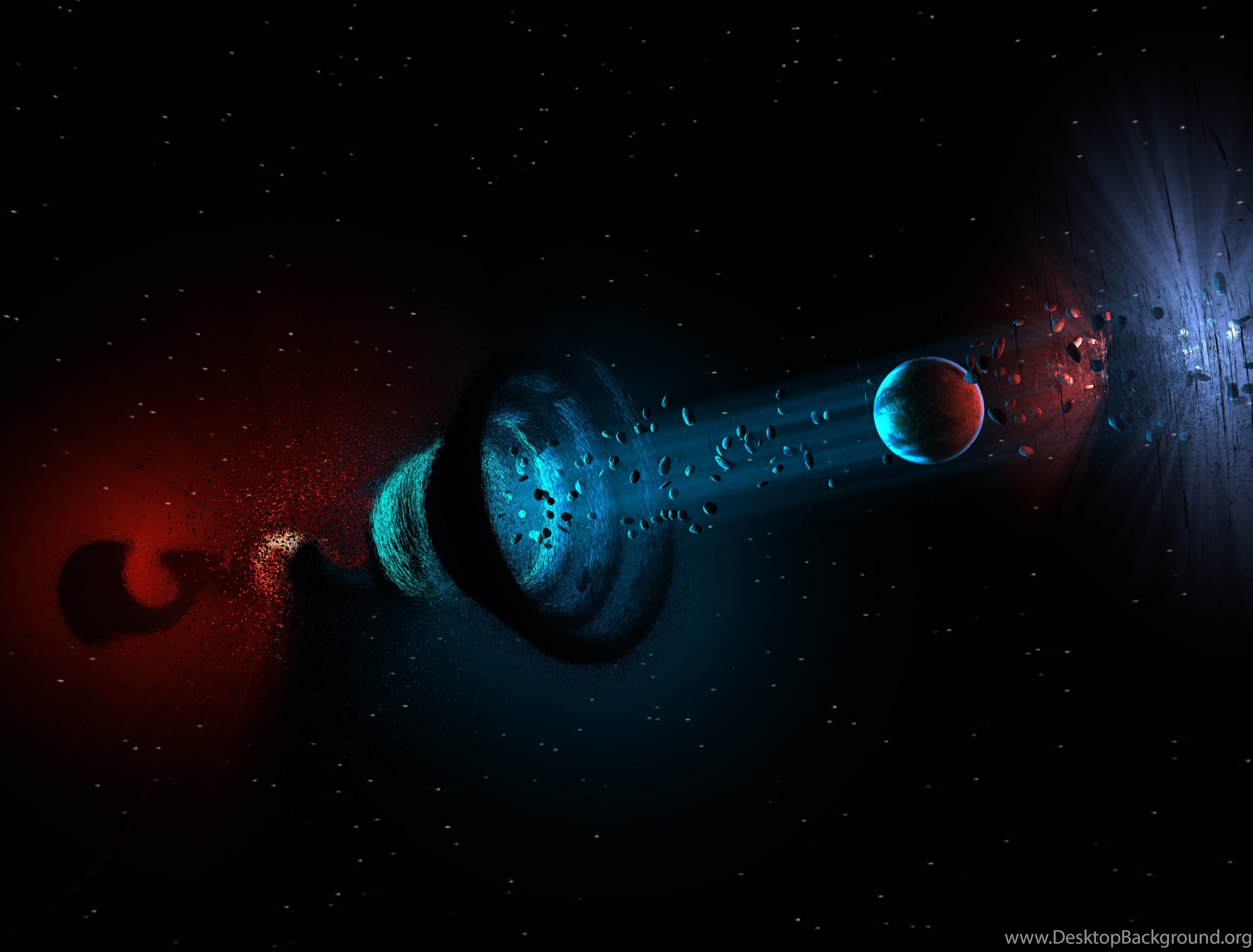 Enter The Wormhole Anomalous : Wallpapers Desktop Background
