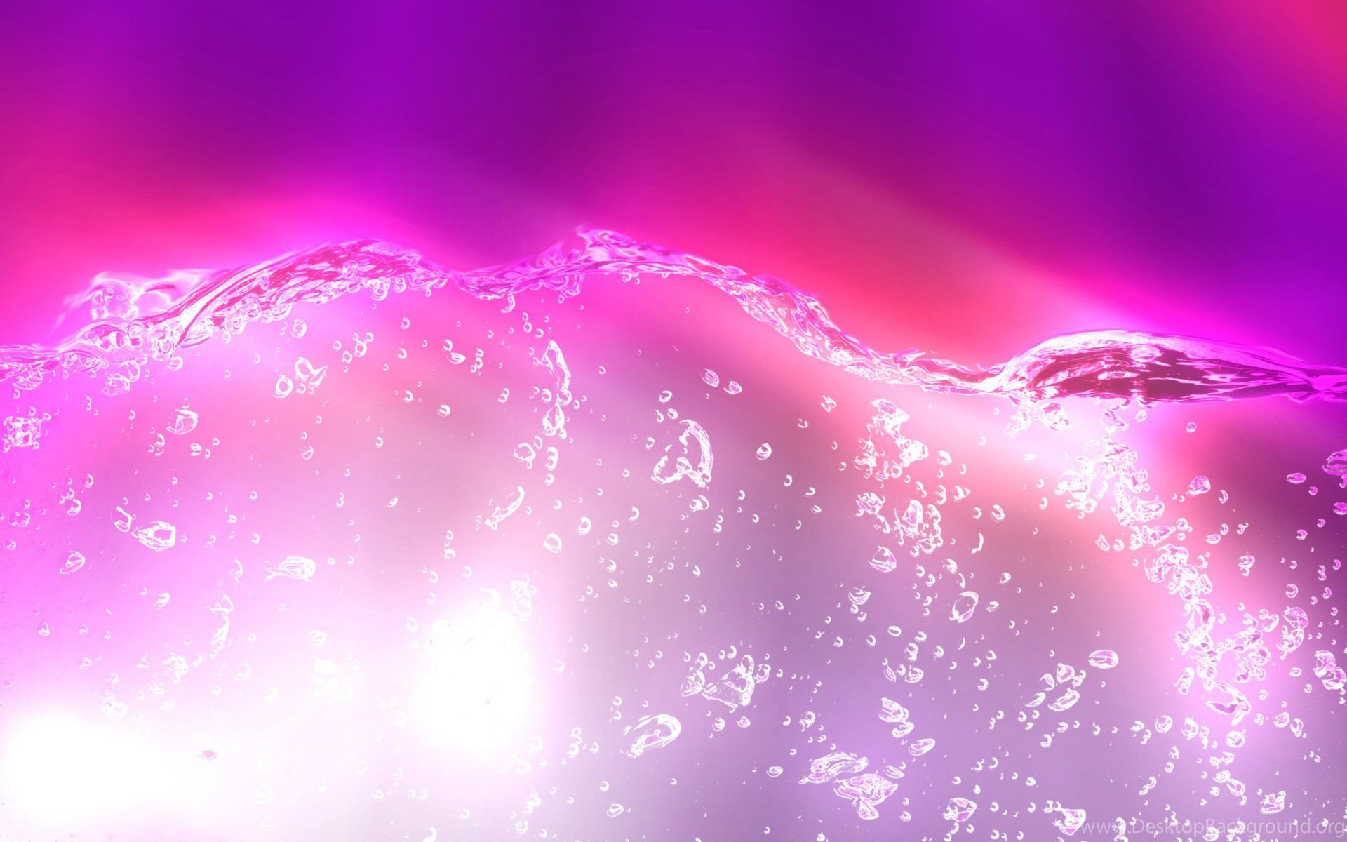 Wallpapers Pink Bubbles Bubbles In Rose Water Desktop Background
