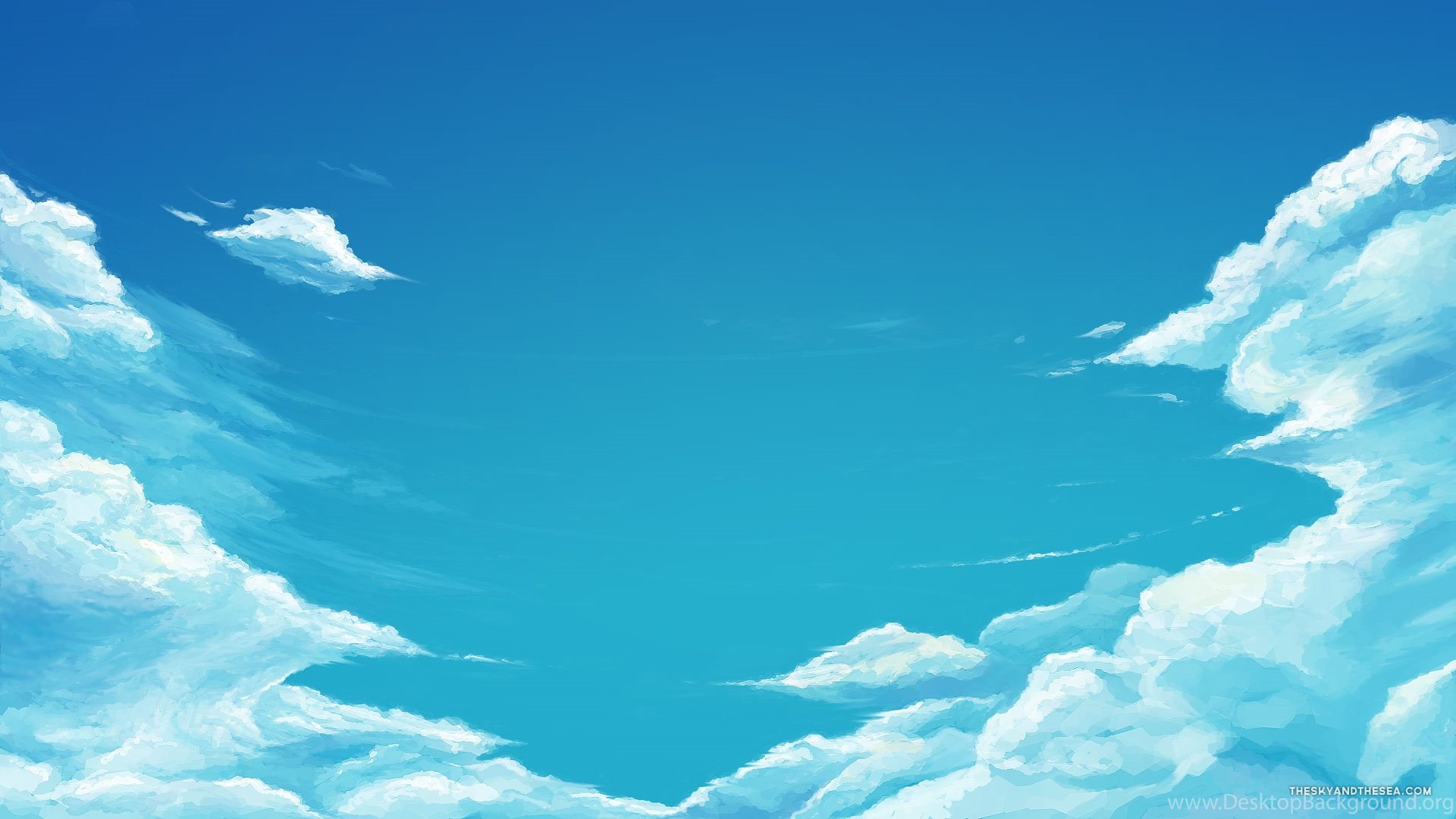 Anime Sky Blue 1920x1080 HD Wallpapers And FREE Stock Photo