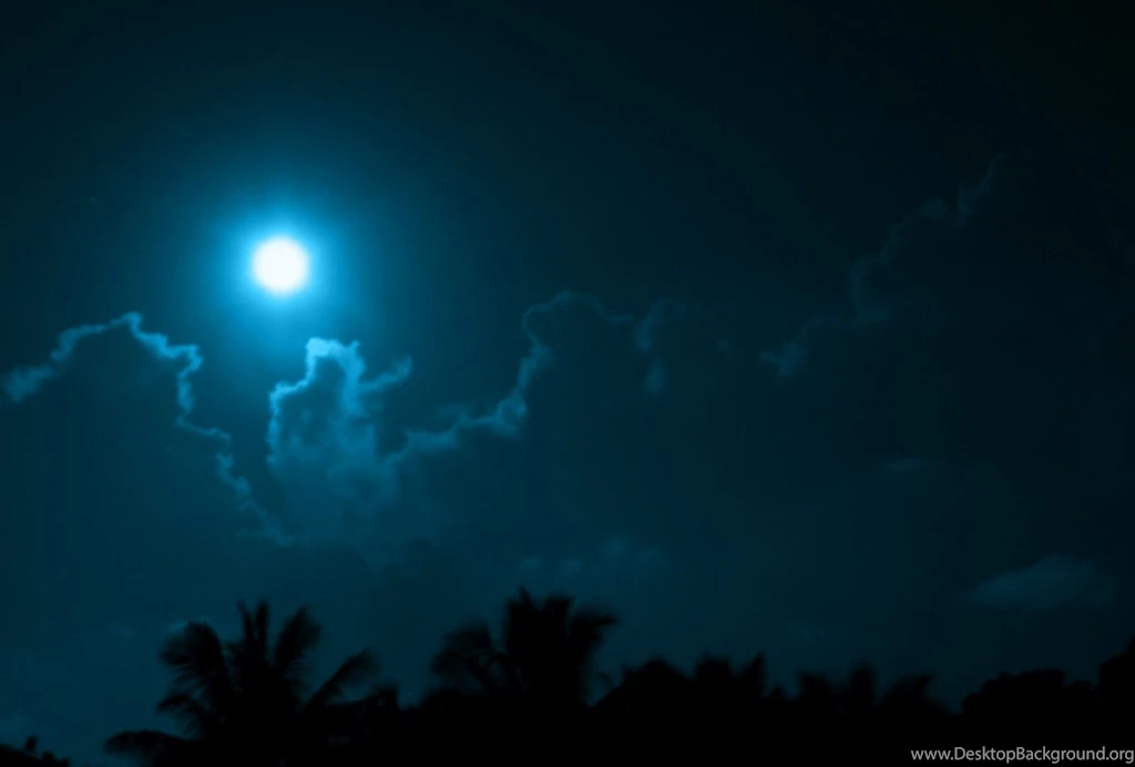 Scary Blue Moon Backgrounds
