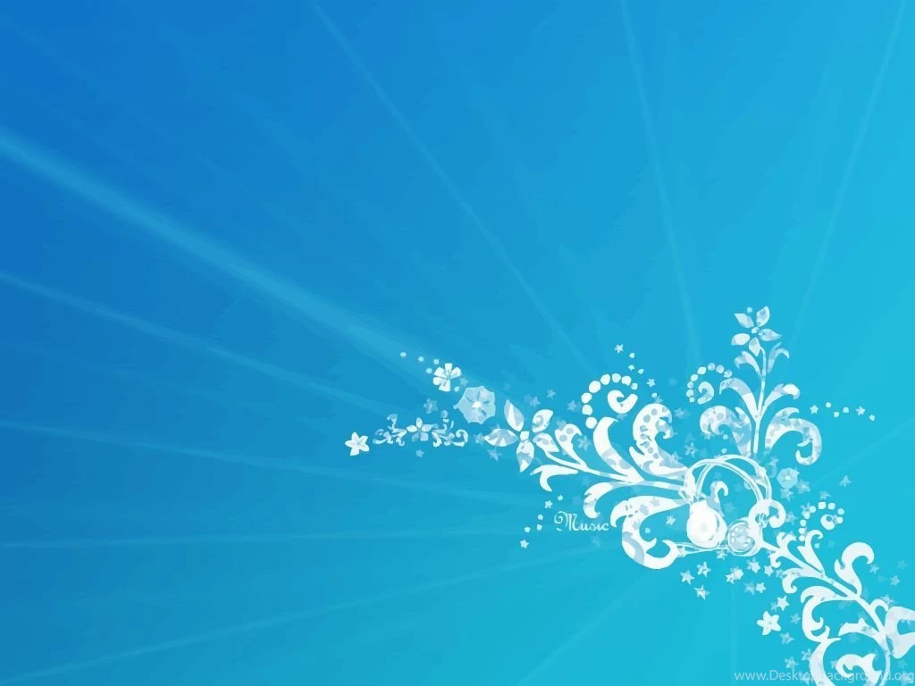 Download Blue Floral Backgrounds Wallpapers