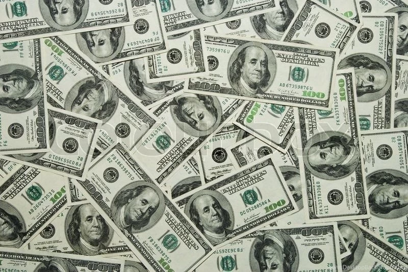 Money Backgrounds Hundred Dollars Greenback