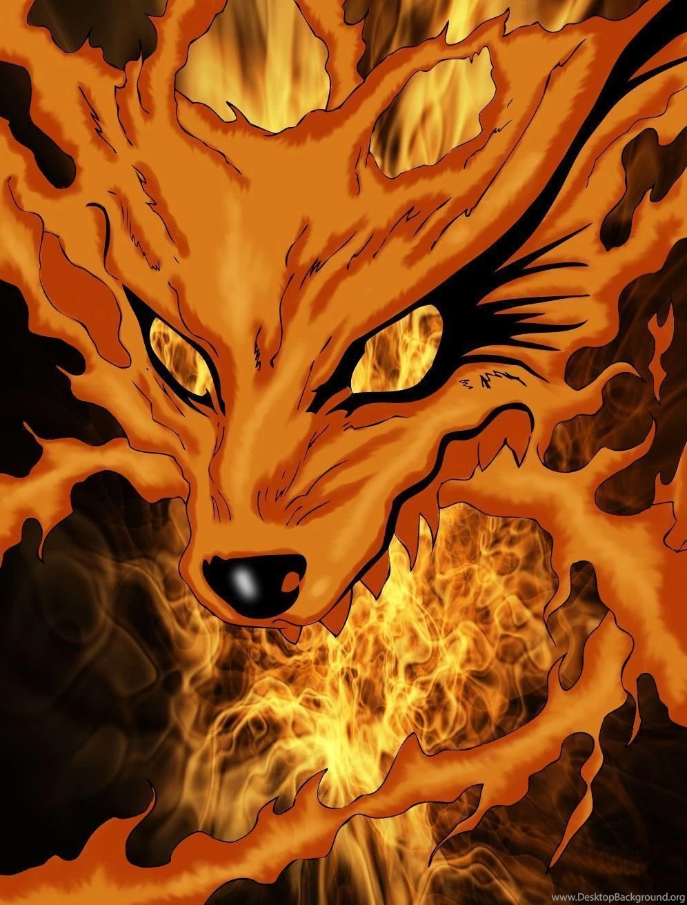 Naruto Wallpapers Nine Tails 6 High Definition : Widescreen ...
