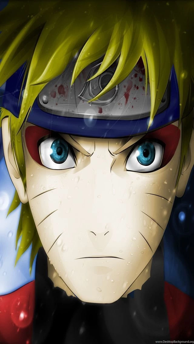 Naruto Uzumaki Being Stern iPhone 5 Wallpapers (640x1136)
