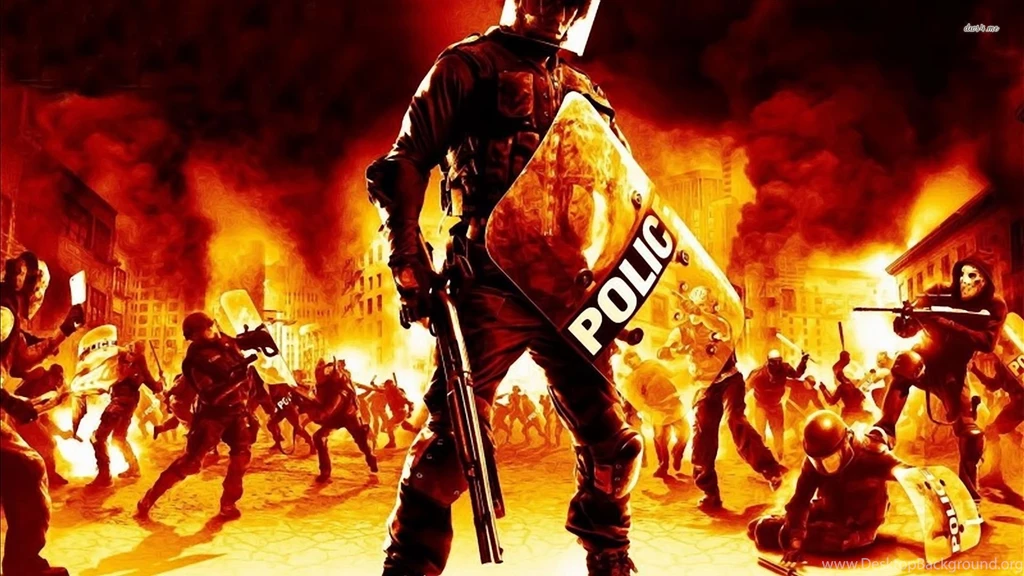 Riot Police Wallpapers Digital Art Wallpapers