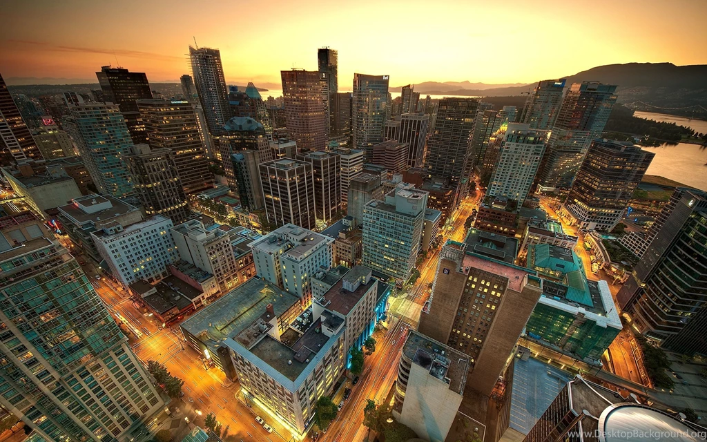 Vancouver Sunset Canada Wallpapers