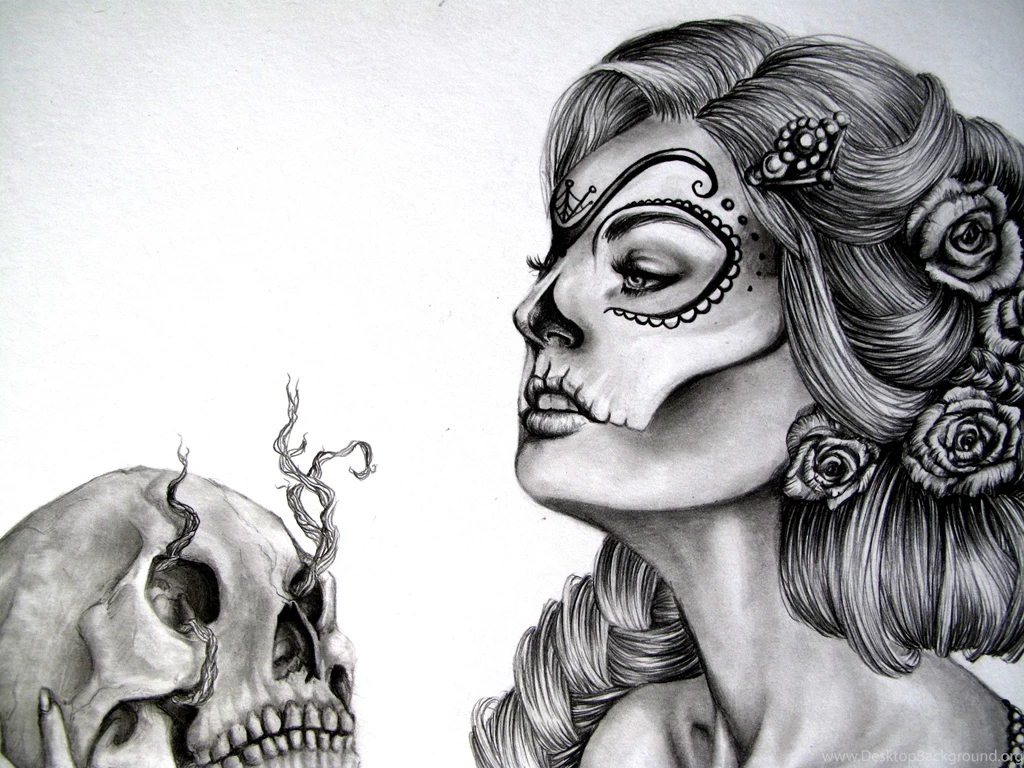 52 Sugar Skull HD Wallpapers