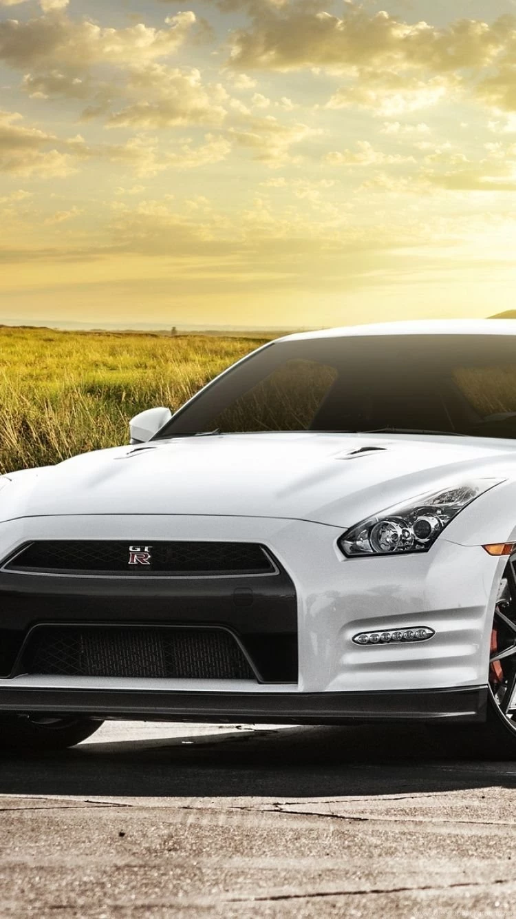Download Wallpapers 750x1334 Nissan Gt r, Nissan, White, Auto ...