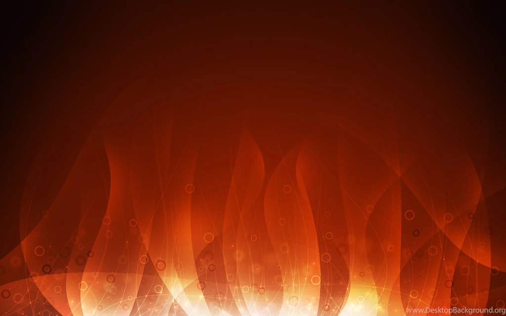 Wallpapers Orange Flame Hintergrund
