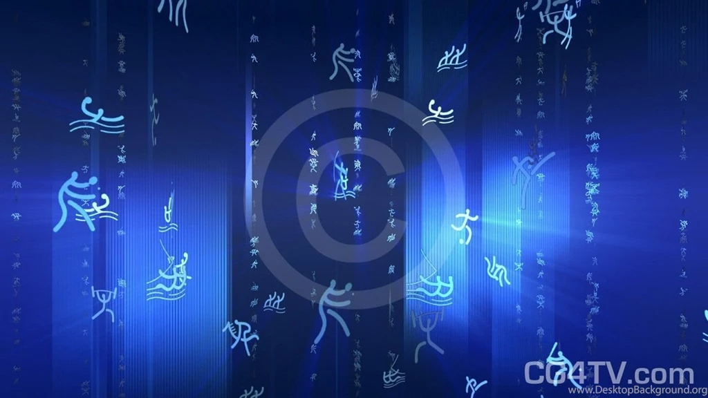 Sports Blue Animated Green Screen Backgrounds
