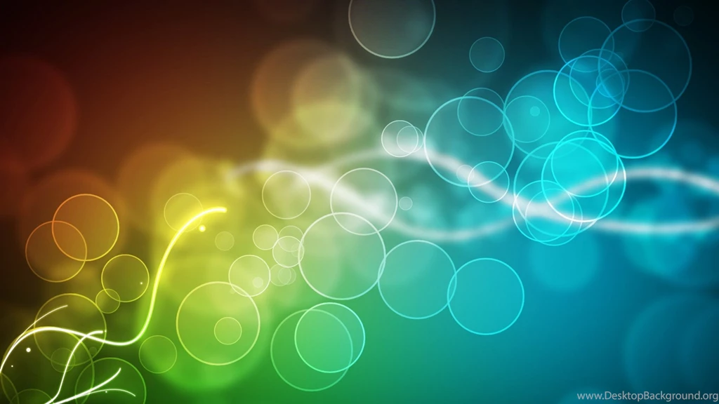 Download Wallpapers 3840x2160 Circles, Reflections, Multi colored ...