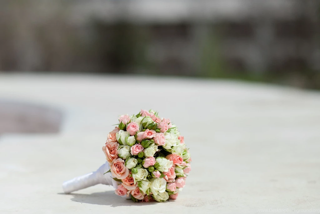 Wedding Bunch Of Flowers, Photo, Space, Rose, Wallpapers