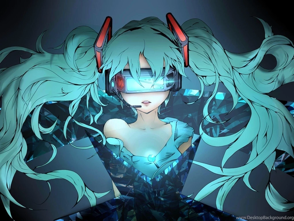 Anime Hatsune Miku Computer Wallpapers, Desktop Backgrounds ...